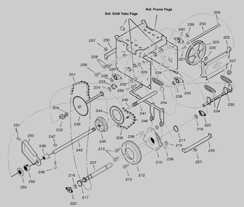 Part Location Diagram of 1502045 Briggs and Stratton Axle lh